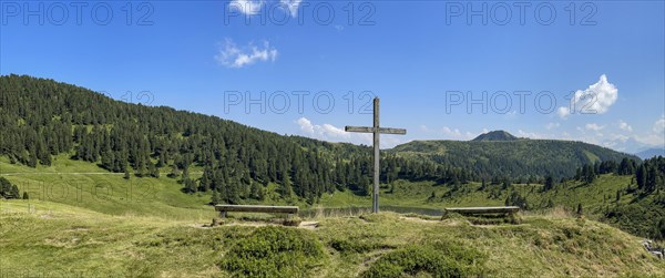 Mountain cross at the Maria Seeberger chapel