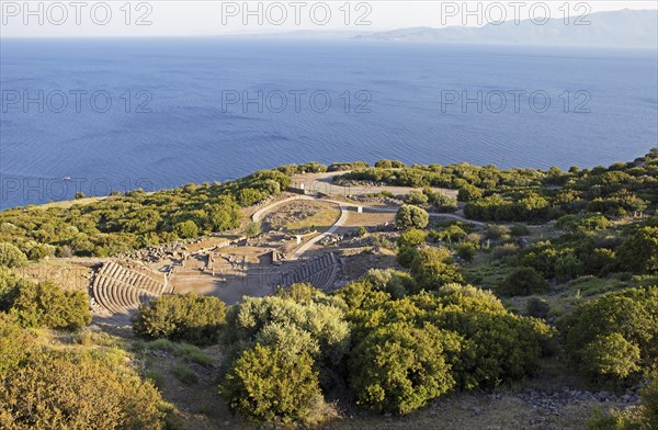 Lower city and necropolis