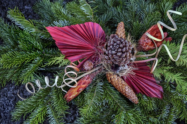 Grave decoration in Jungholz