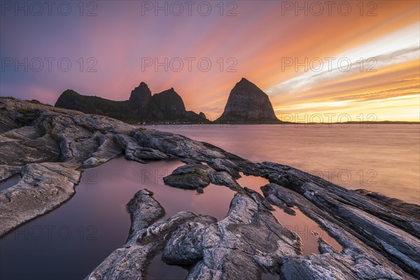 Traena Island in the Evening