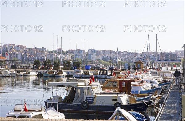 Boats in the harbour