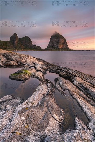 Traena Island in the Evening