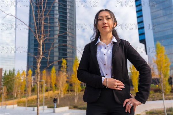 Latin businesswoman corporate portrait