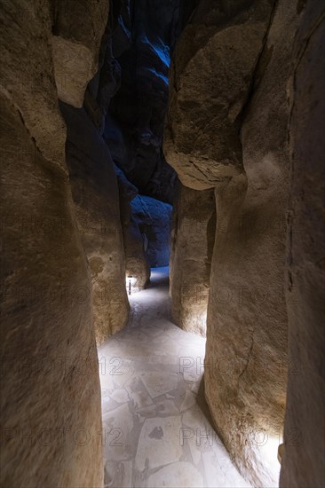 Cave at Al Qarah mountain