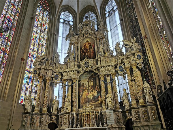 High altar in Erfurt Cathedral