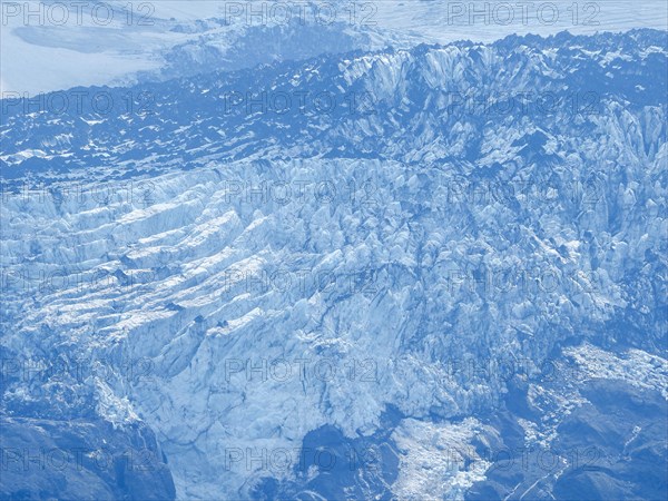 Tongue of a glacier