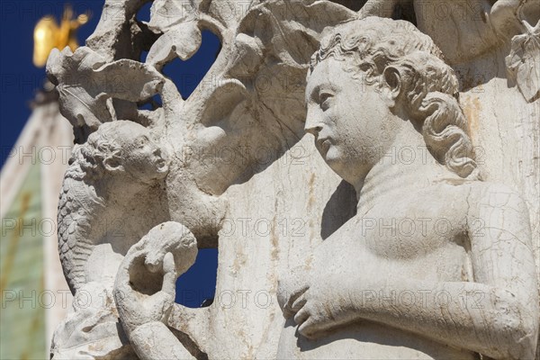 Eve and the Serpent at the Doge's Palace