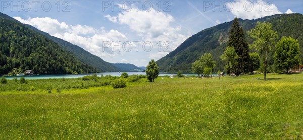 View of Lake Weissensee