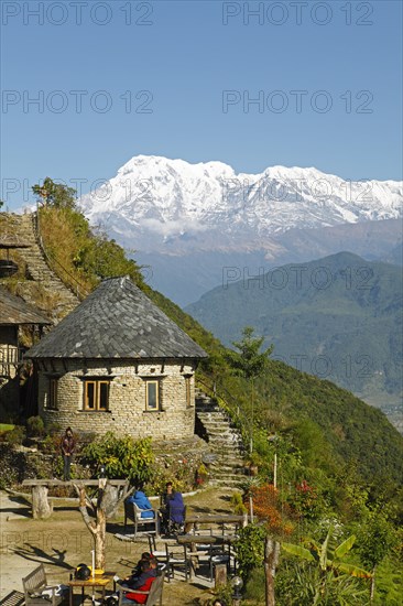 Traditional mountain village around Sarangkot