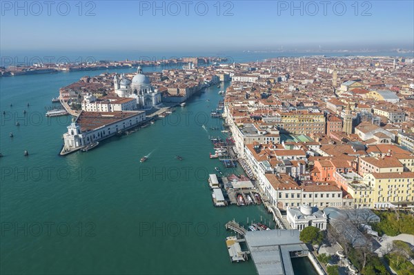 Aerial view of St Mark's Square