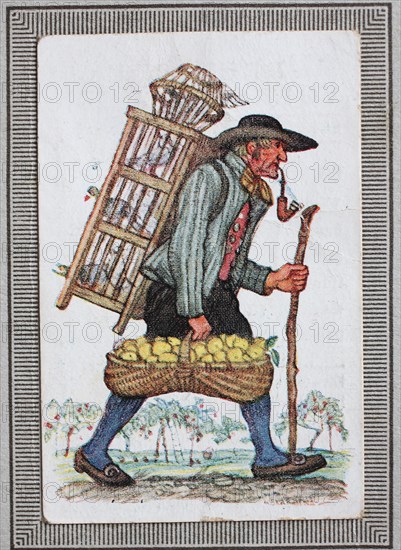 Traditional costumes in Germany in the 19th century