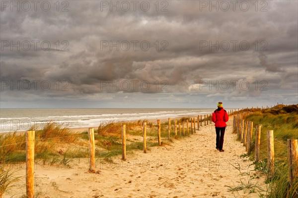 North Sea in cool weather