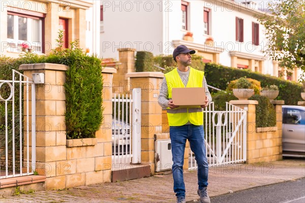 Package delivery driver from an online store