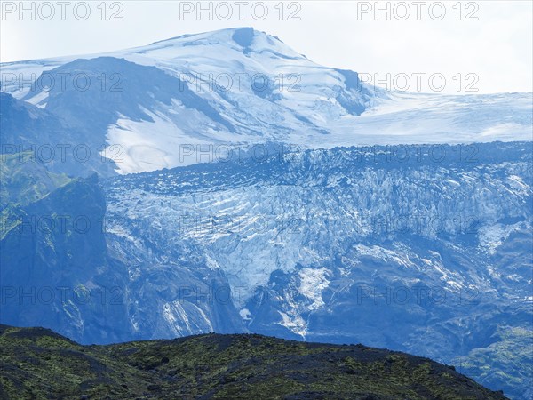 Tongue of a glacier