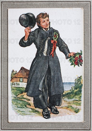 Traditional Costumes in Germany in the 19th century