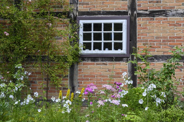 Half-timbered house in the Museumsdorf Cloppenburg