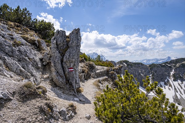 Hiking trail to the Kramerspitz