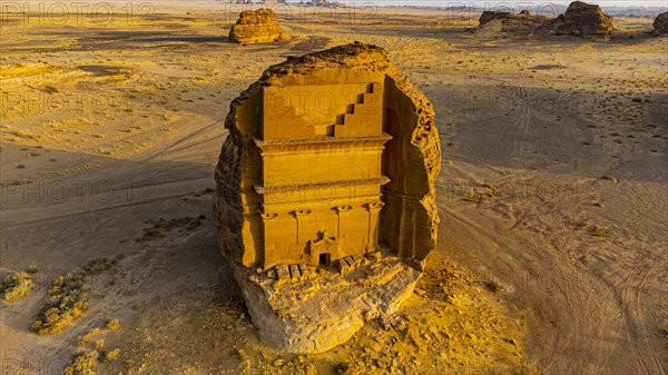 Aerial of the Tomb of Lihyan son of Kuza