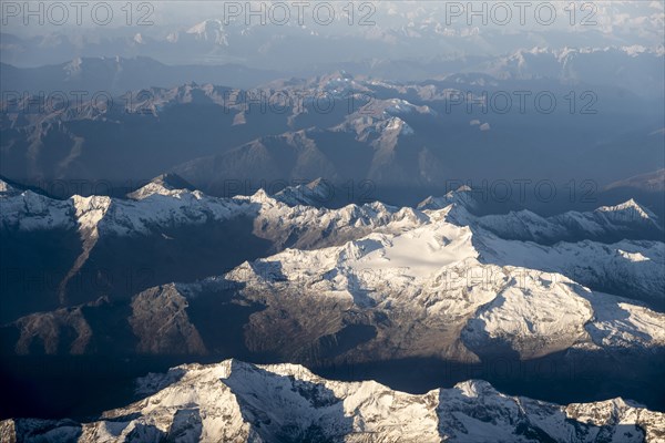 Mountains in morning light