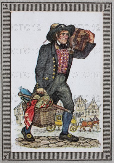 Traditional Costumes in Germany in the 19th century