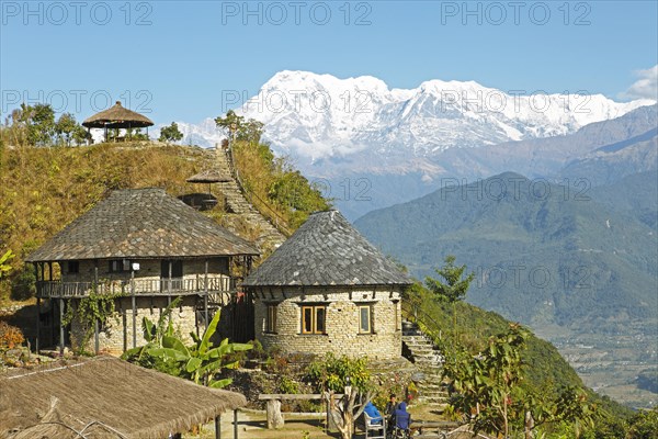 Traditional mountain village around Sarangkot