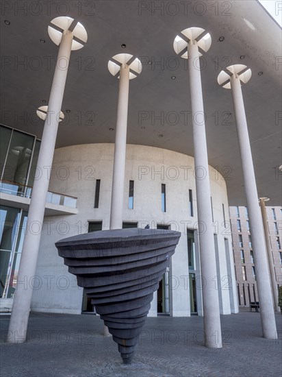 Sculpture in front of Konzerthaus Freiburg