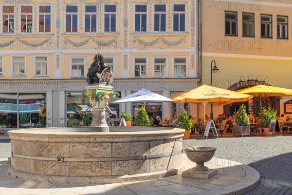 The Wide Fountain in front of the Town Hall