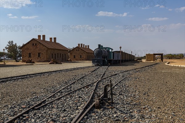 Old steam train