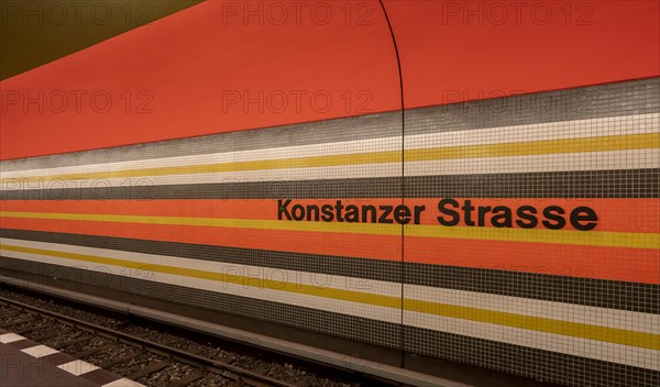 Konstanzer Strasse underground station