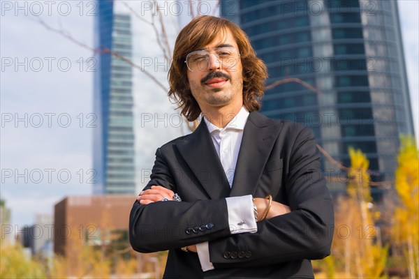 Corporate portrait of alternative entrepreneur