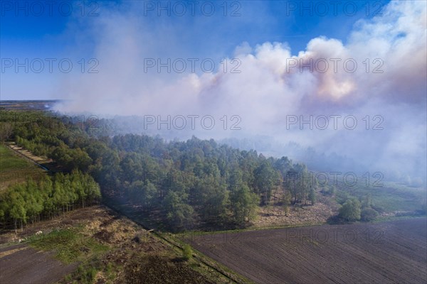 Fire in Goldenstedt Moor