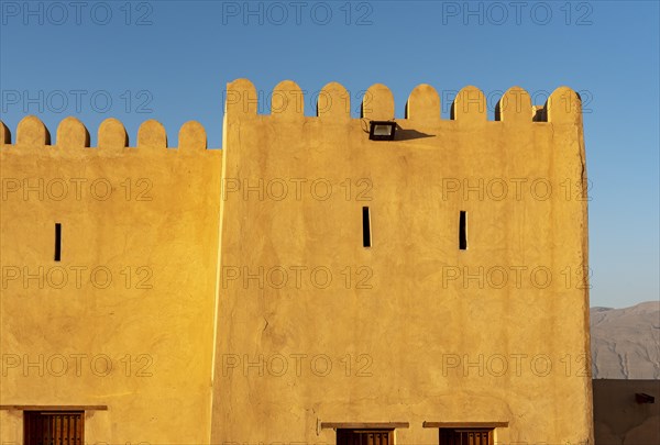 Nizwa Fort walls