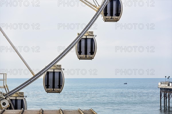 Ferris wheel by the sea