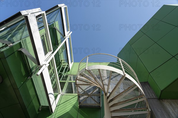 Fire escape on a public building