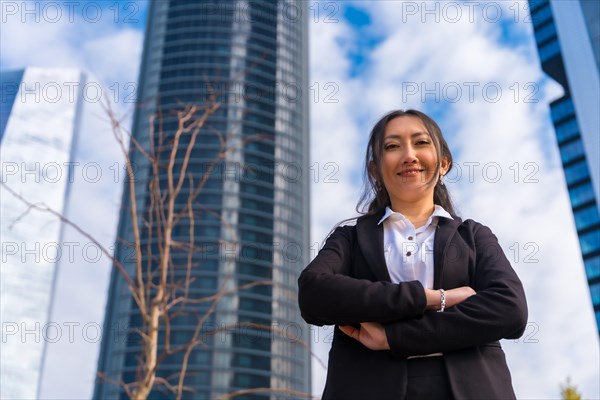 Latin businesswoman corporate portrait