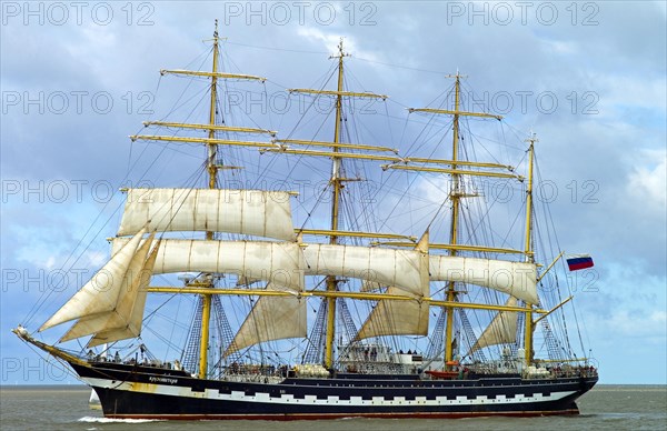 The Russian tall ship Krusenstern