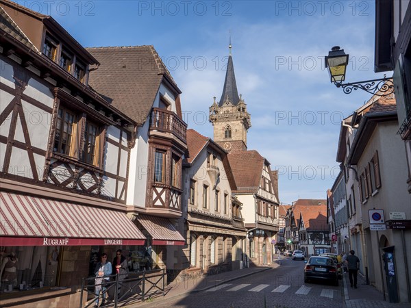 Half-timbered houses in the old town