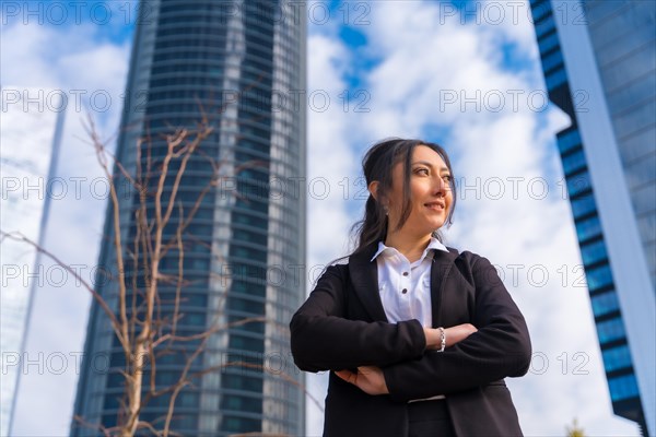 Latin businesswoman corporate portrait