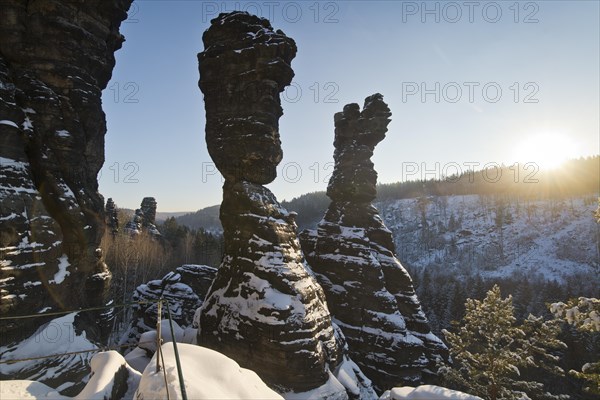 Snow at the Hercules Pillars