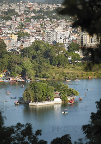 Barahi Temple in Phewa Lake