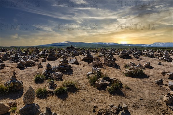 Cairns at the Arctic Circle Centre