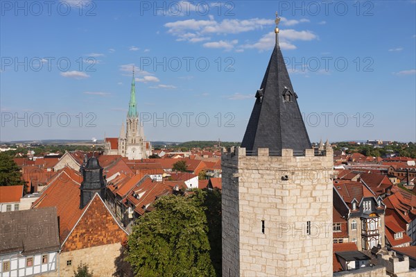 Muehlhausen with town wall