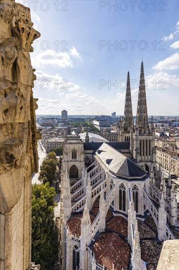 Saint-Andre Cathedral in the old town of Bordeaux