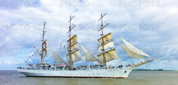 The Polish tall ship Dar Mlodziezy