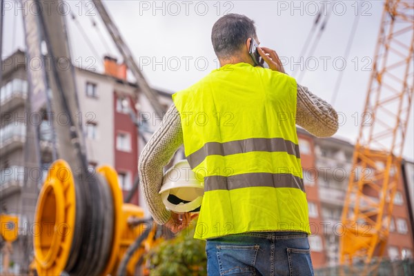 Site manager and technical engineer at the city site