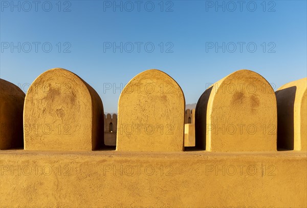 Nizwa Fort walls