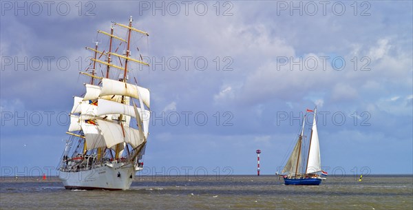 The Polish tall ship Dar Mlodziezy