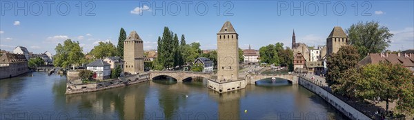 Panoramic photo of the Petite France Tourist Attraction