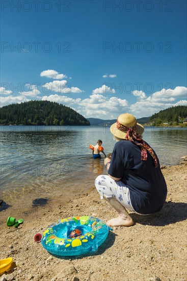 Bathing area in Seebrugg