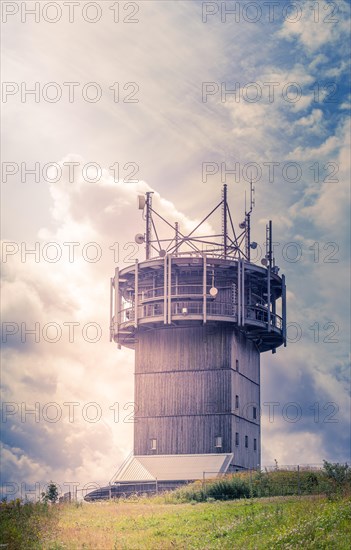 Radio tower on the Schneekopf